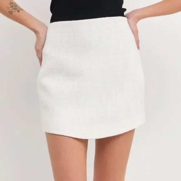 Endless Rose Skirts Nwt Nordstrom Endless Rose White High